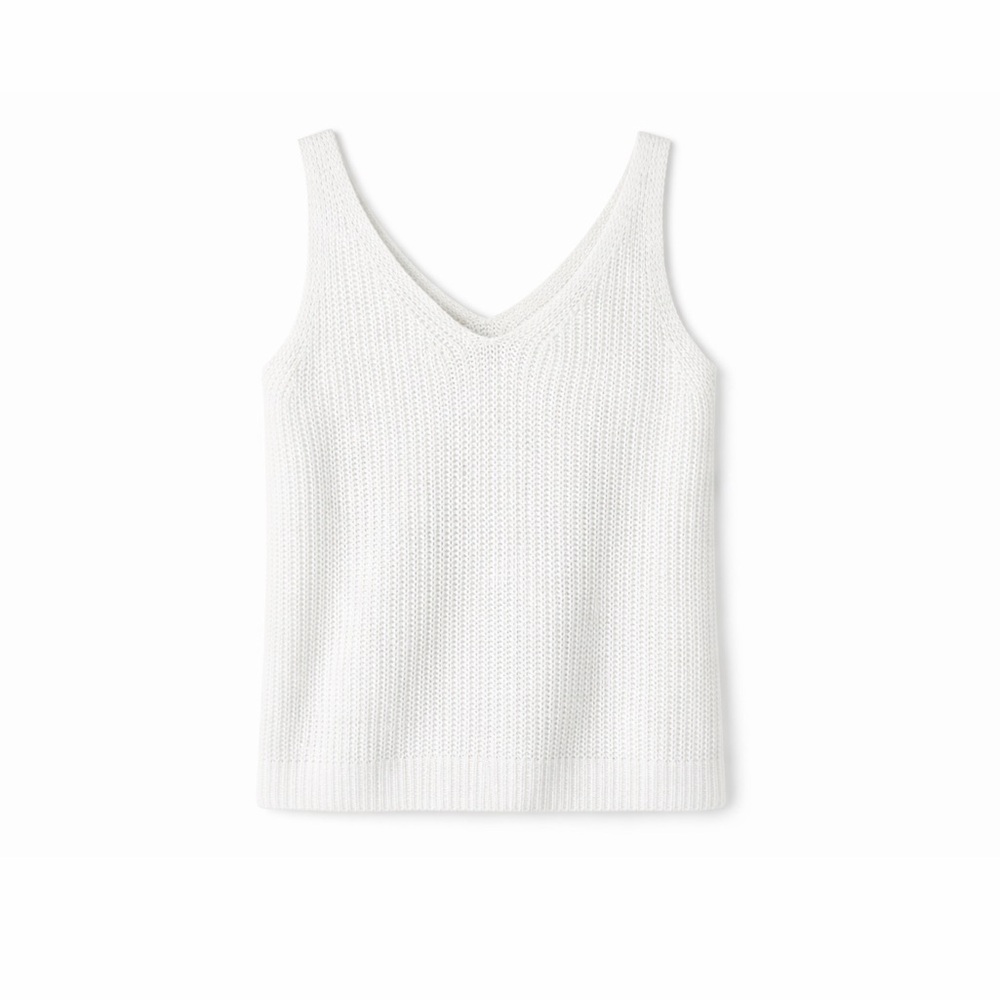 reversible knit tank